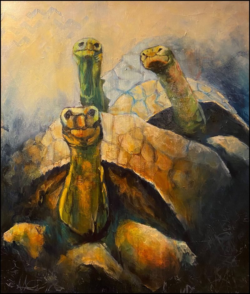 Buenos Dias, painting by Phyllis Charles