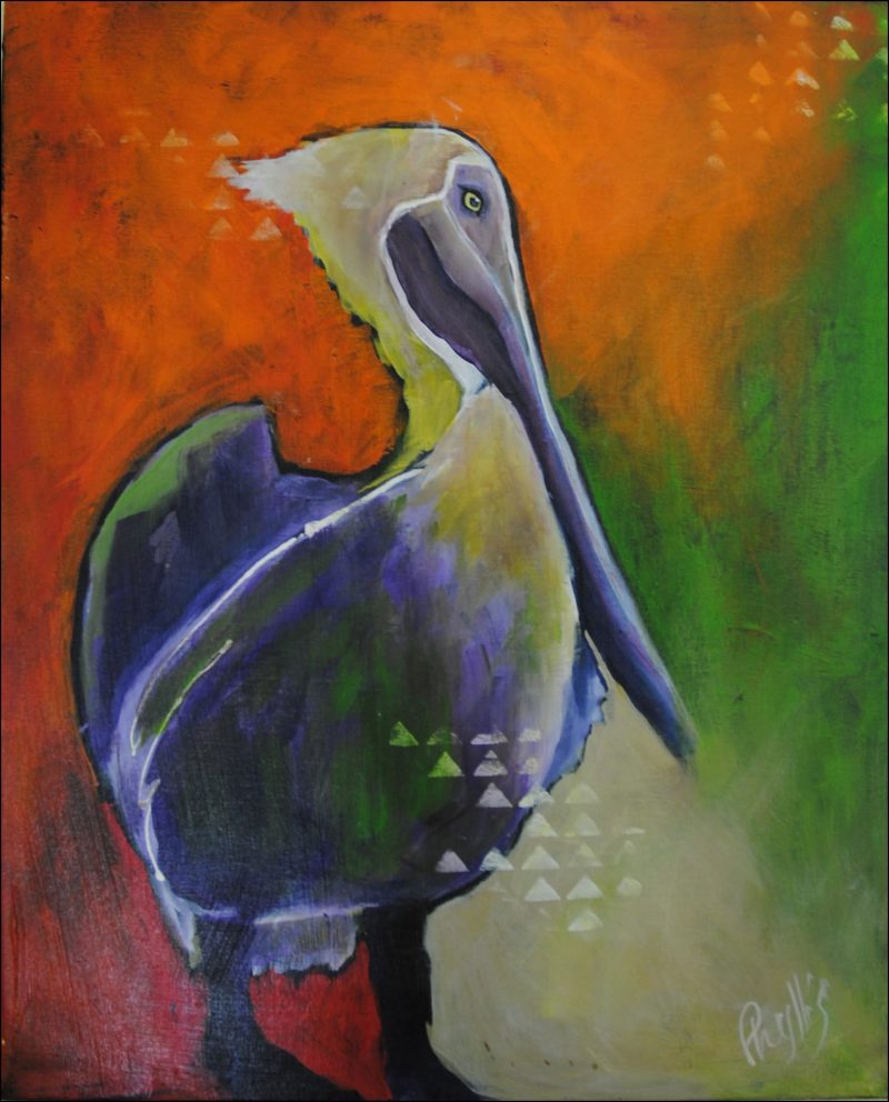 Coast Guard, painting by Phyllis Charles