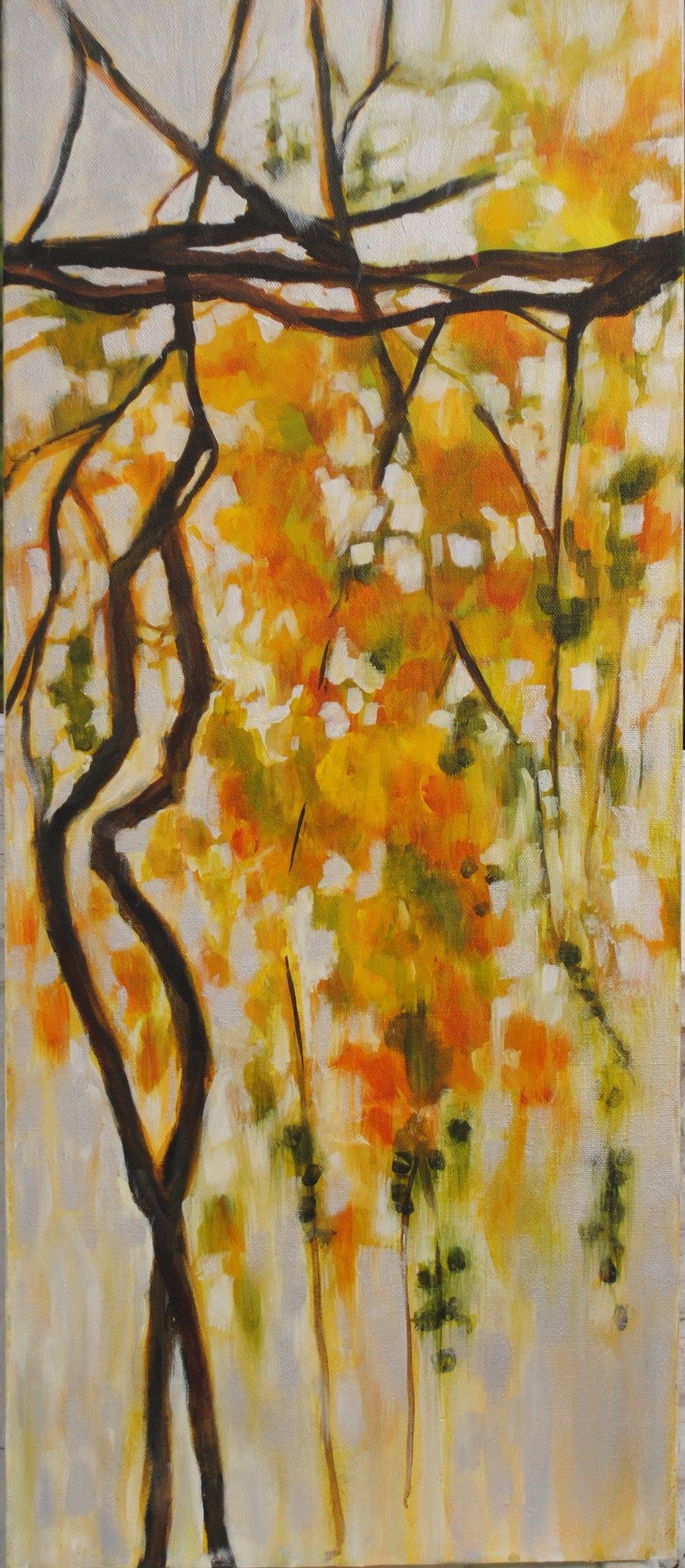 Golden Chain, painting by Phyllis Charles
