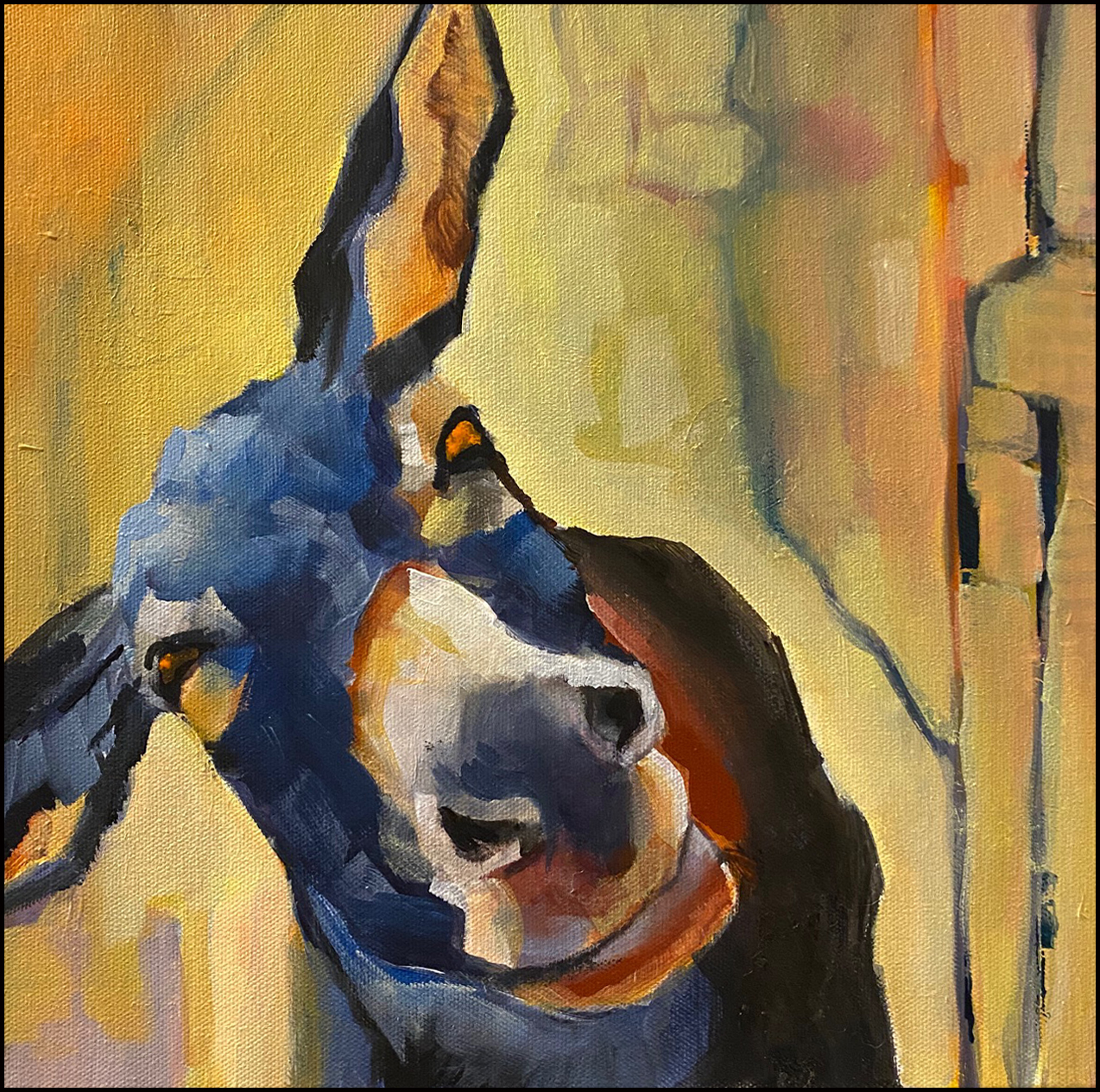 Mawnin, painting by Phyllis Charles