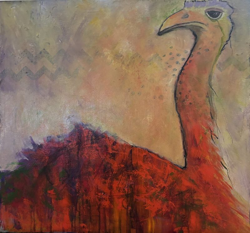 Republican, painting by Phyllis Charles