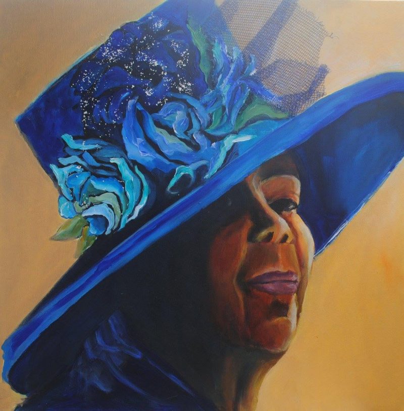 Winifred, painting by Phyllis Charles