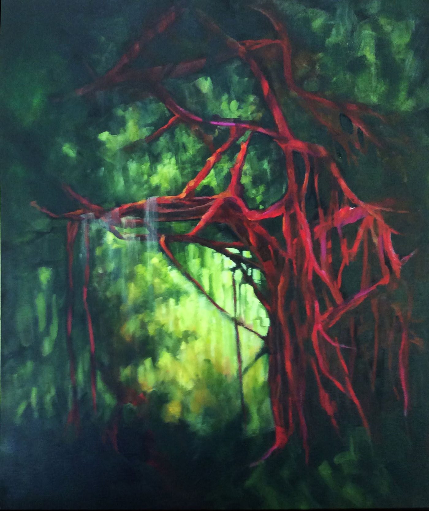 Banyan #2, painting by Phyllis Charles