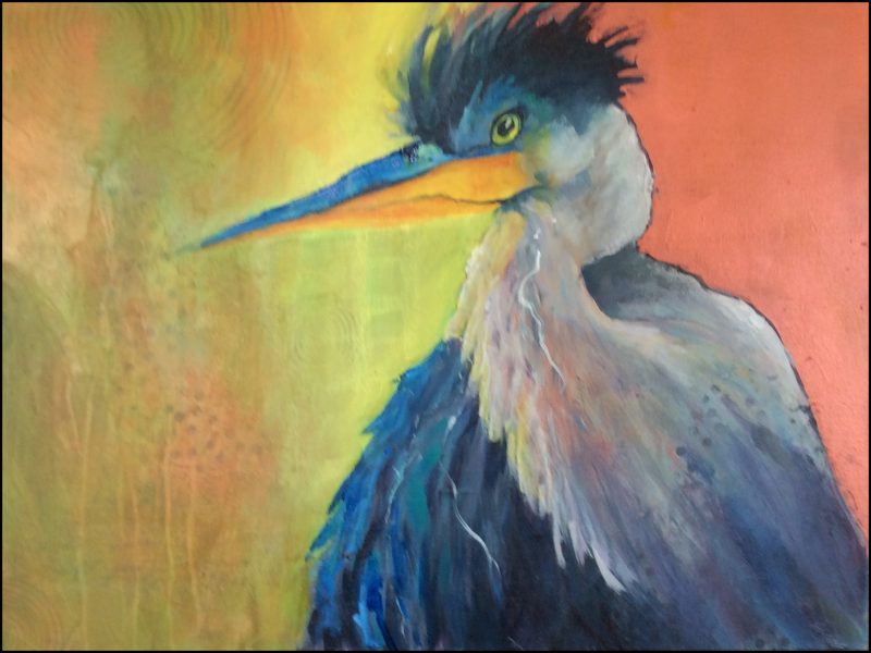 Carnival Queen, painting by Phyllis Charles