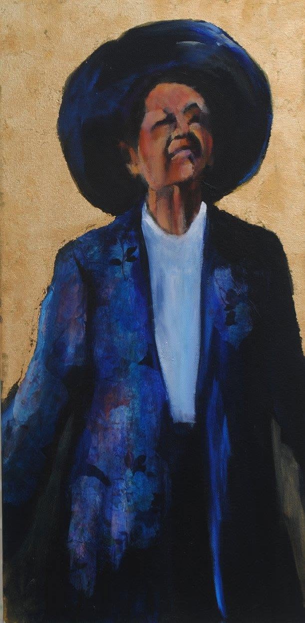 Praise, painting by Phyllis Charles