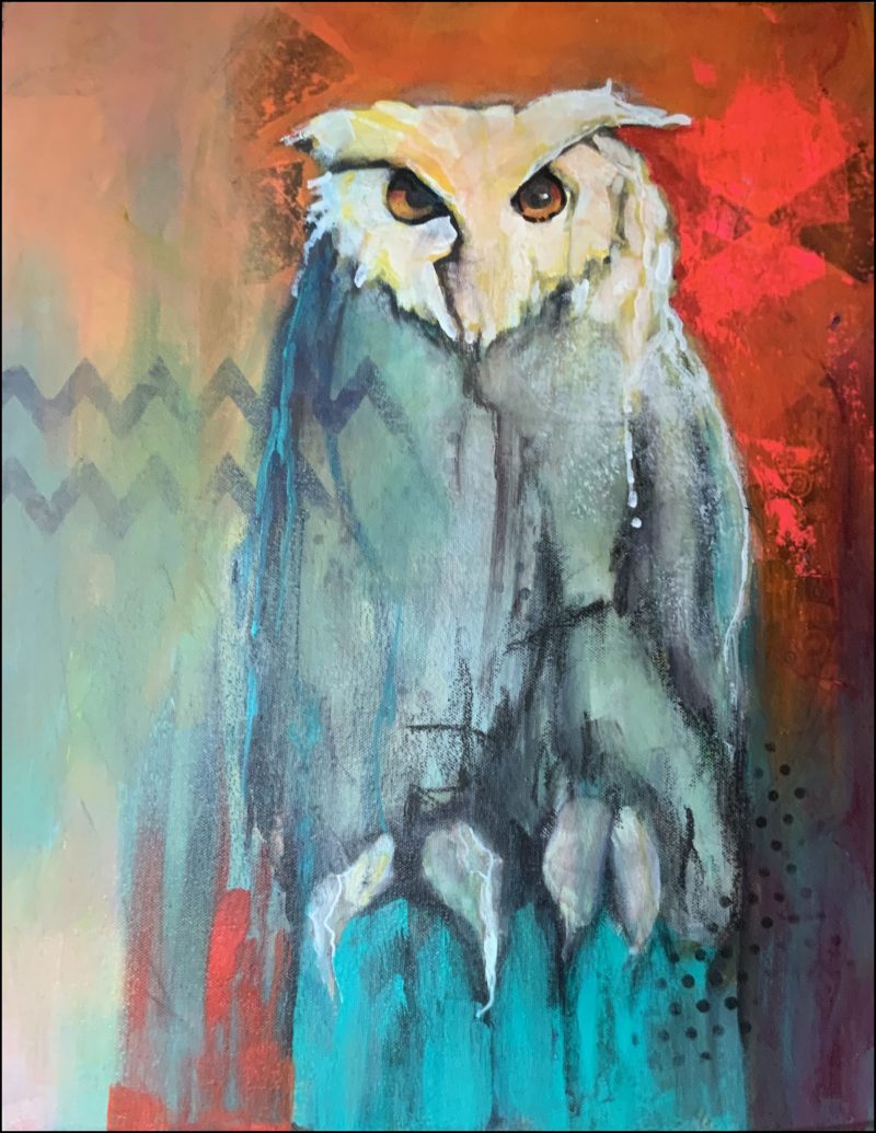 The Prime Minister, painting by Phyllis Charles